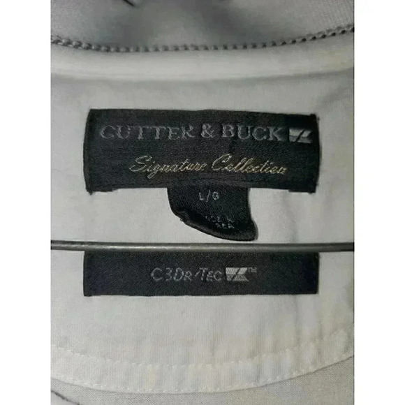 Cutter & Buck Signature Collection Golf Polo Shirt Men's Size Large - Picture 4 of 9
